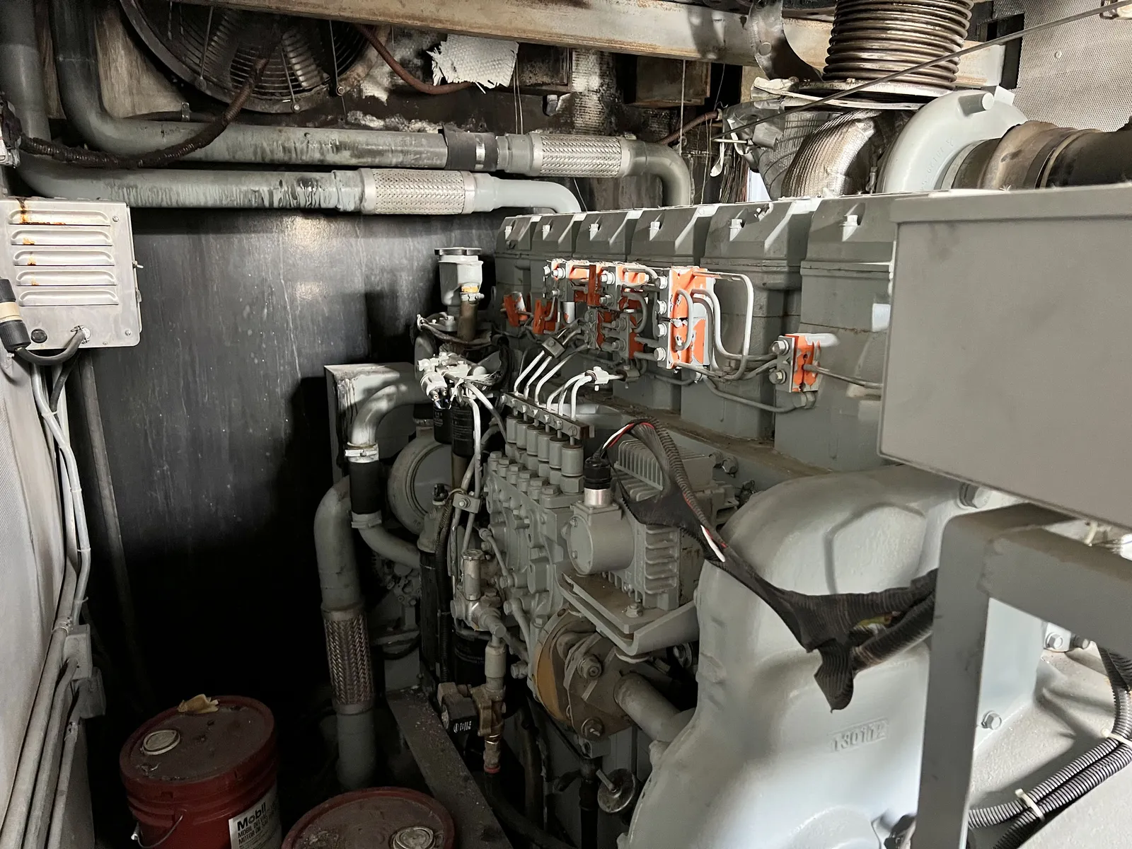 3 600kw mitsubishi industrial generator unit 089103 engine