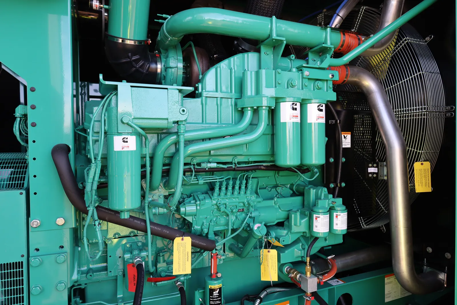 4 1000kw cummins industrial generator unit 090354 engine
