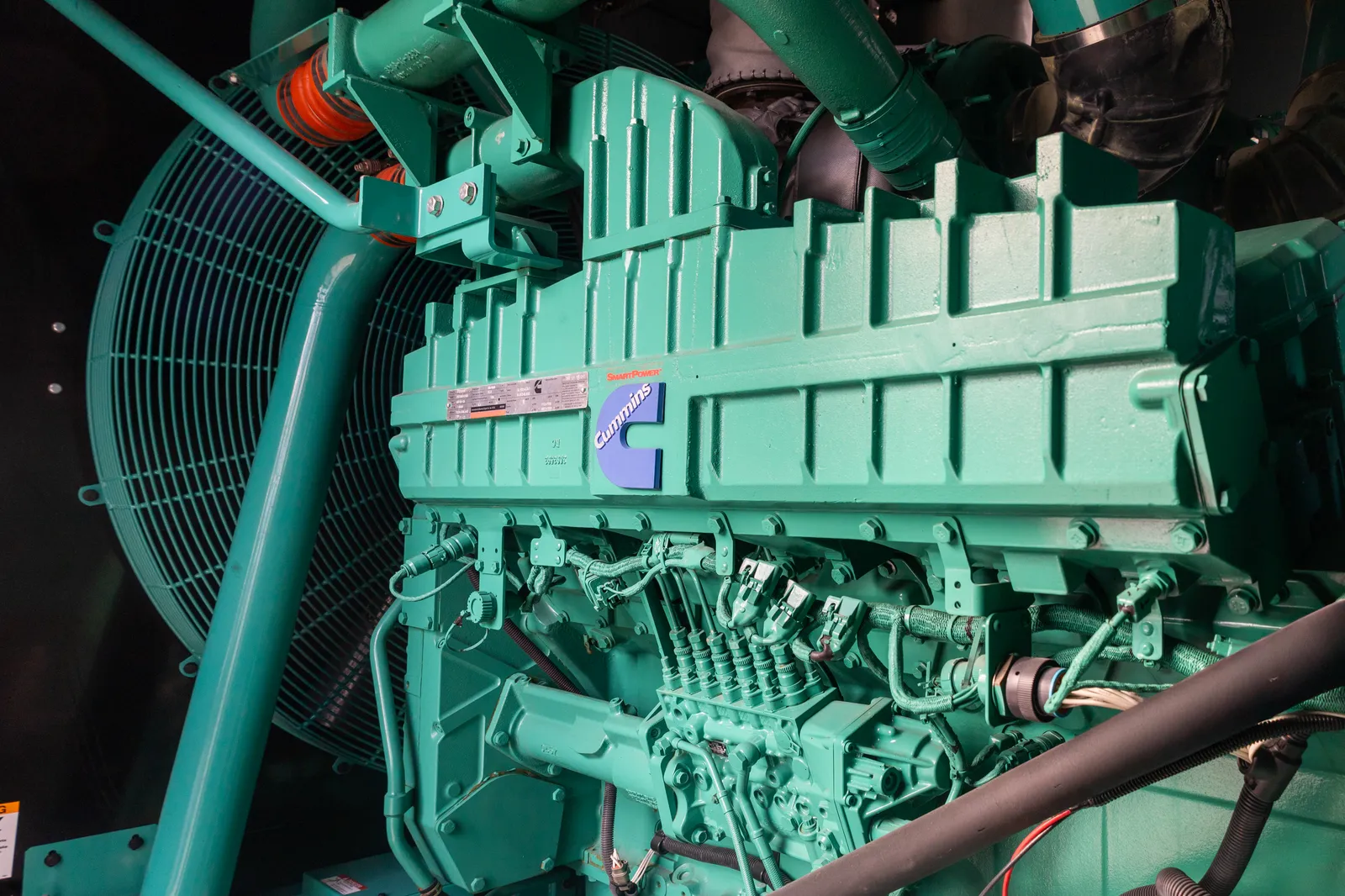 4 1000kw cummins industrial generator unit 091748 engine