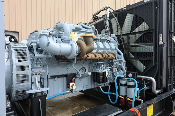 4 1000kw mtu industrial generator unit 089962 engine