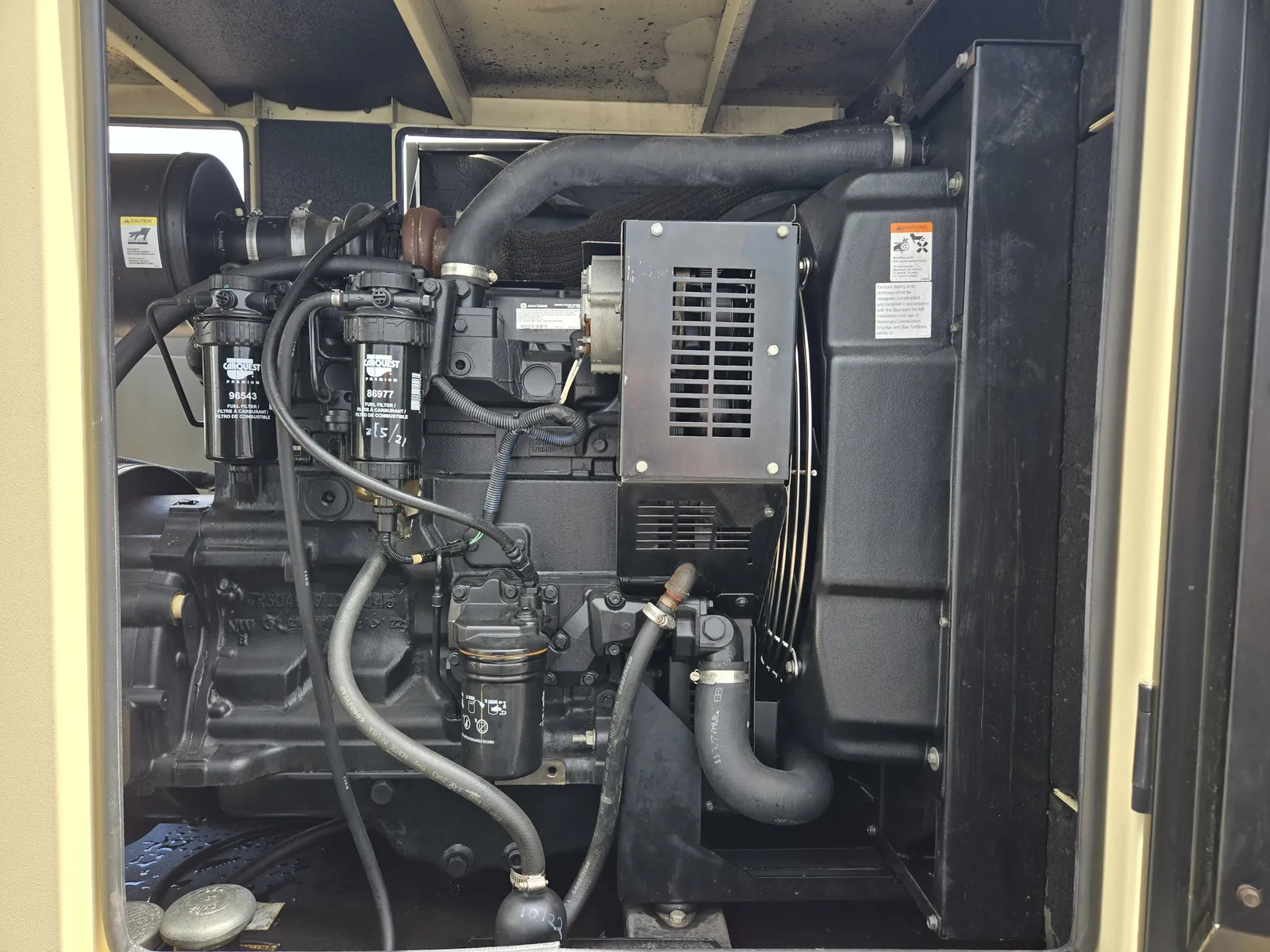 4 100kw kohler industrial generator unit 092269 engine