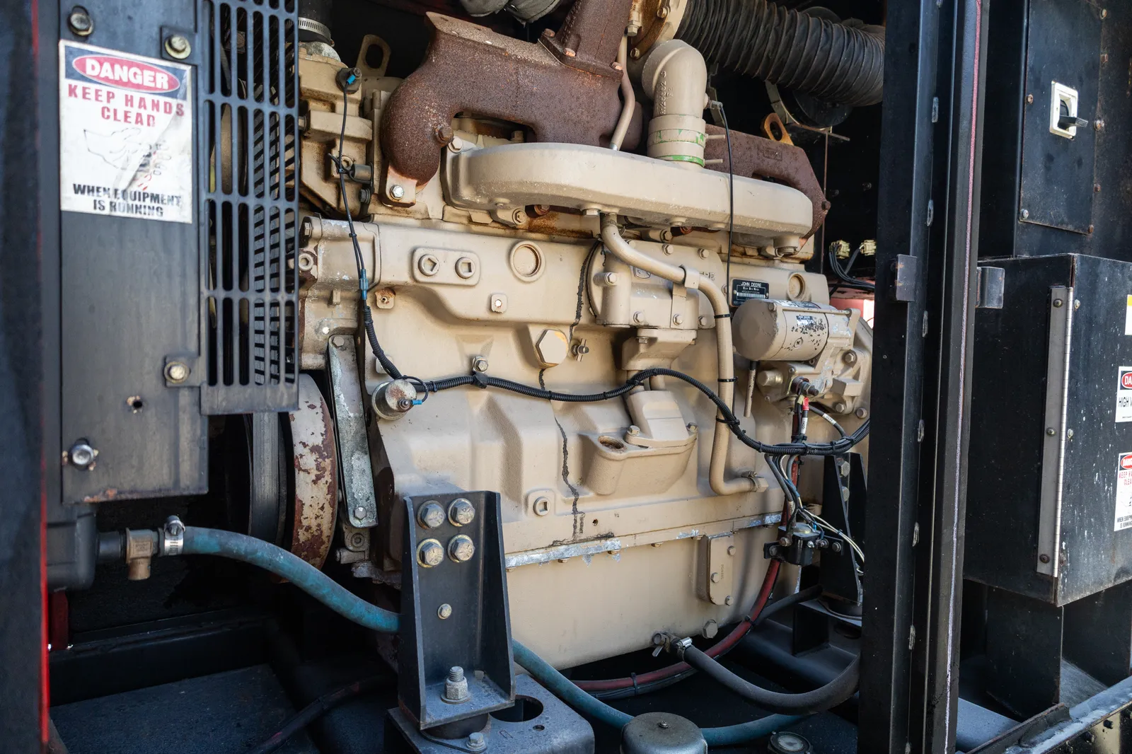 4 140kw baldor industrial generator unit 092014 engine