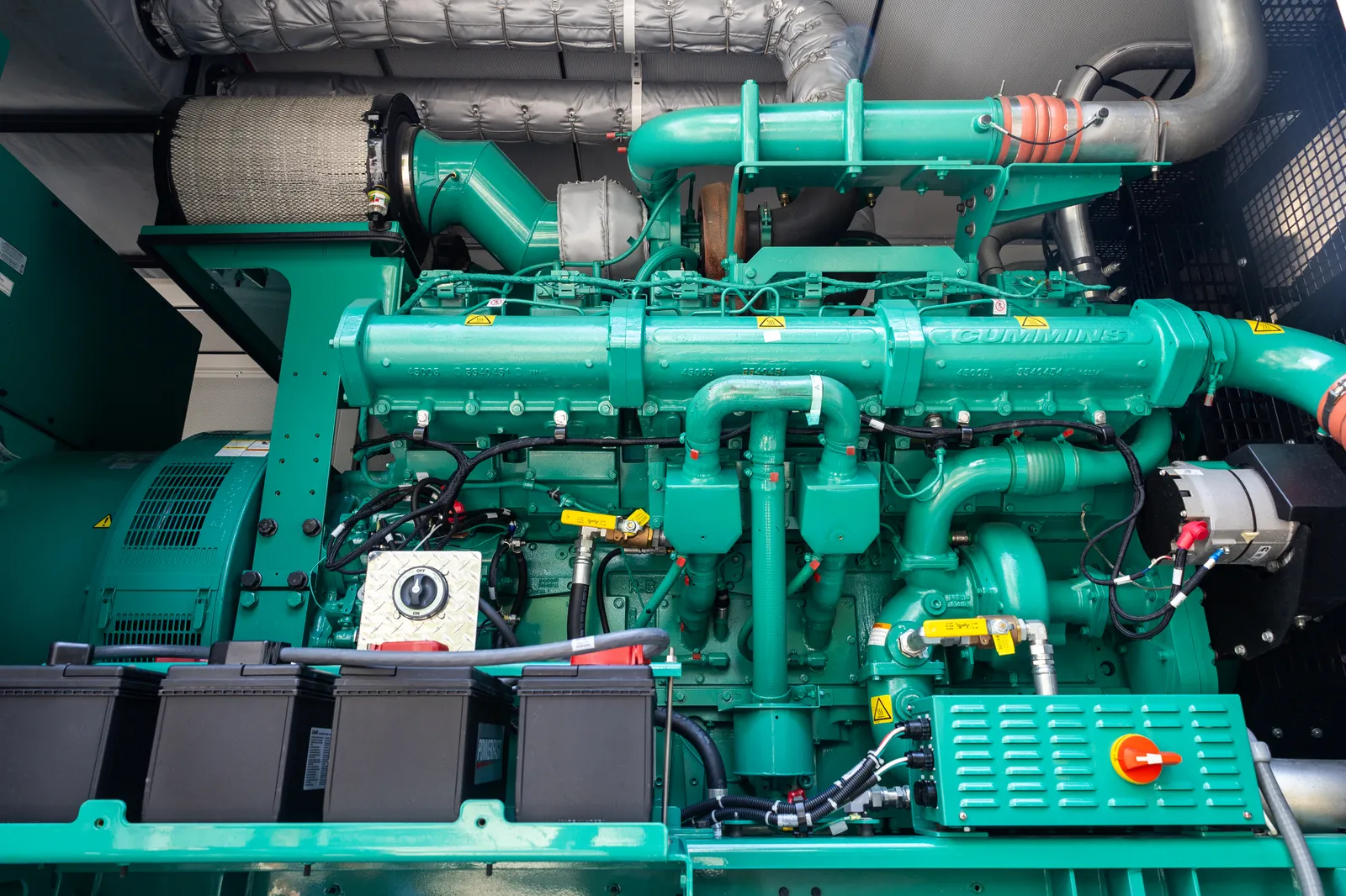 4 1500kw cummins industrial generator unit 090885 engine