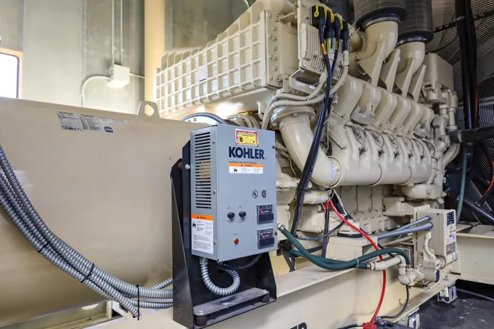4 1500kw kohler industrial generator unit 090622 engine