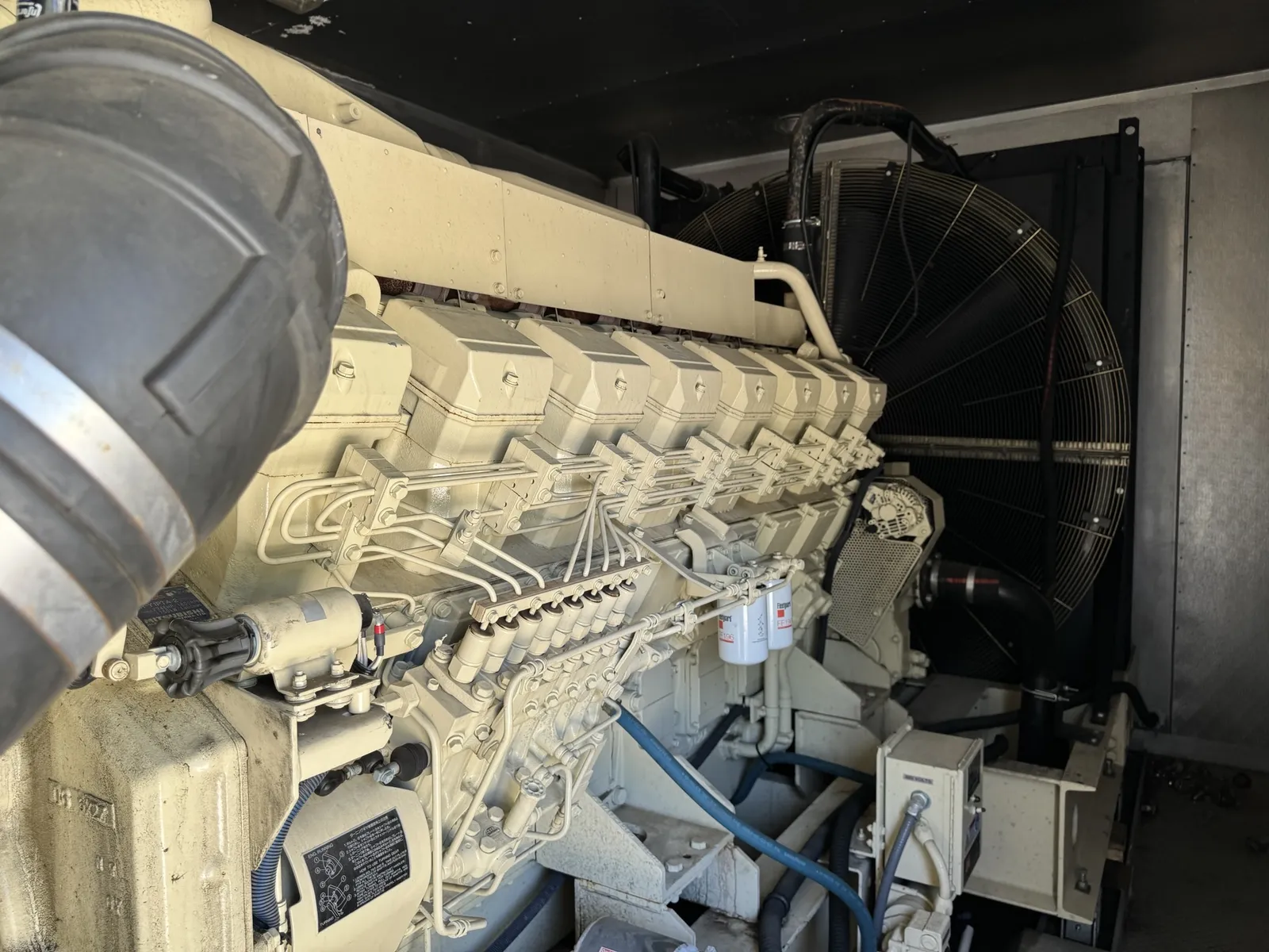 4 1600kw kohler industrial generator unit 090934 engine