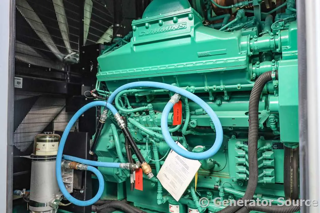 4 2000kw cummins industrial generator unit 092158 engine