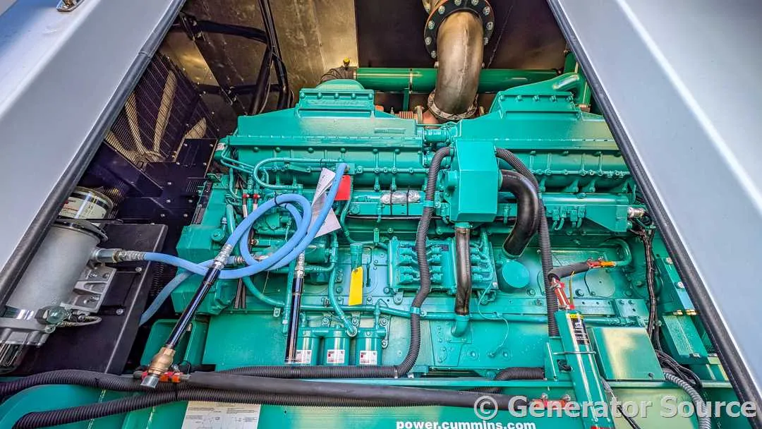 4 2000kw cummins industrial generator unit 092159 engine