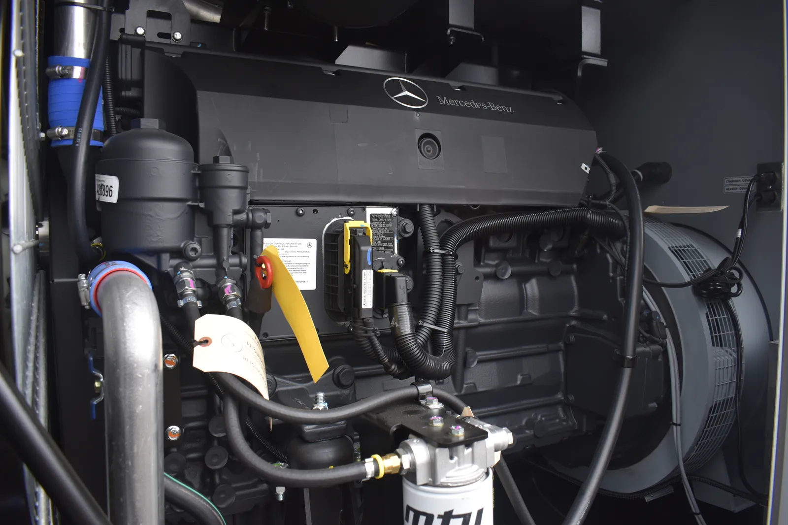 4 200kw mtu industrial generator unit 071417 engine