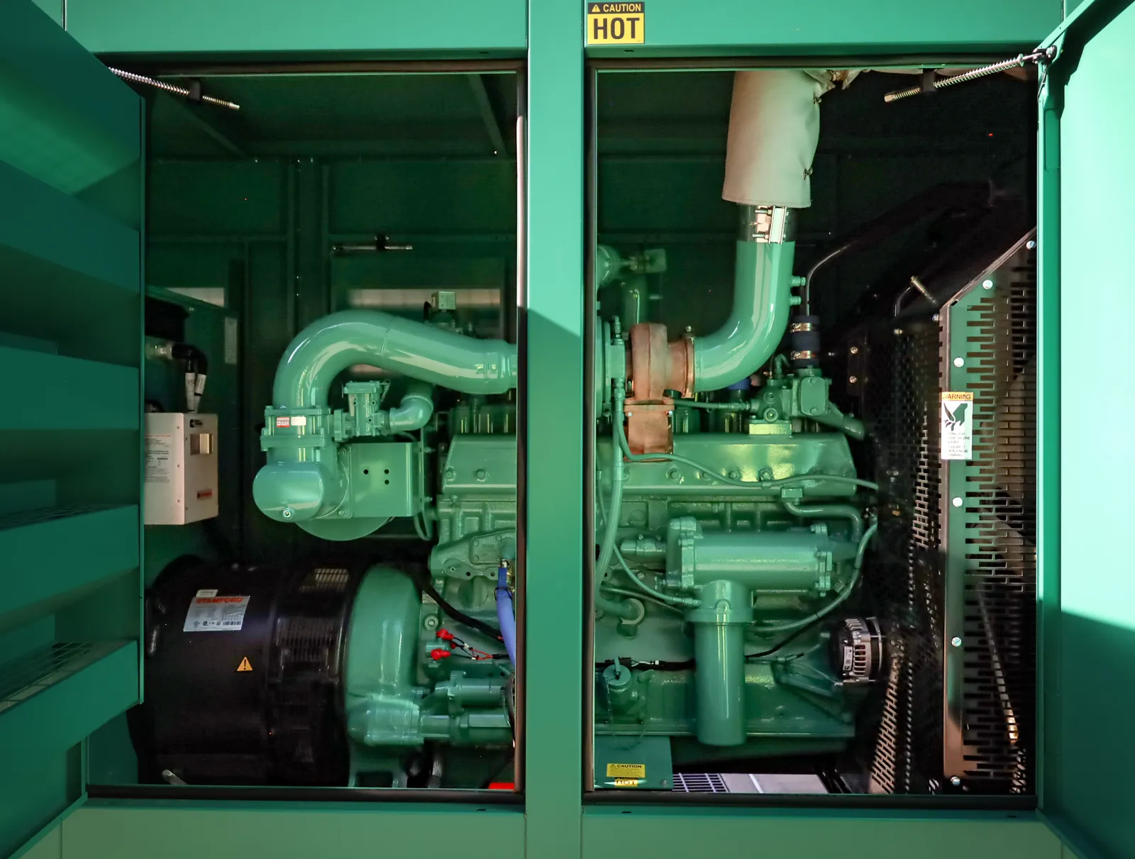 4 300kw cummins industrial generator unit 092672 engine