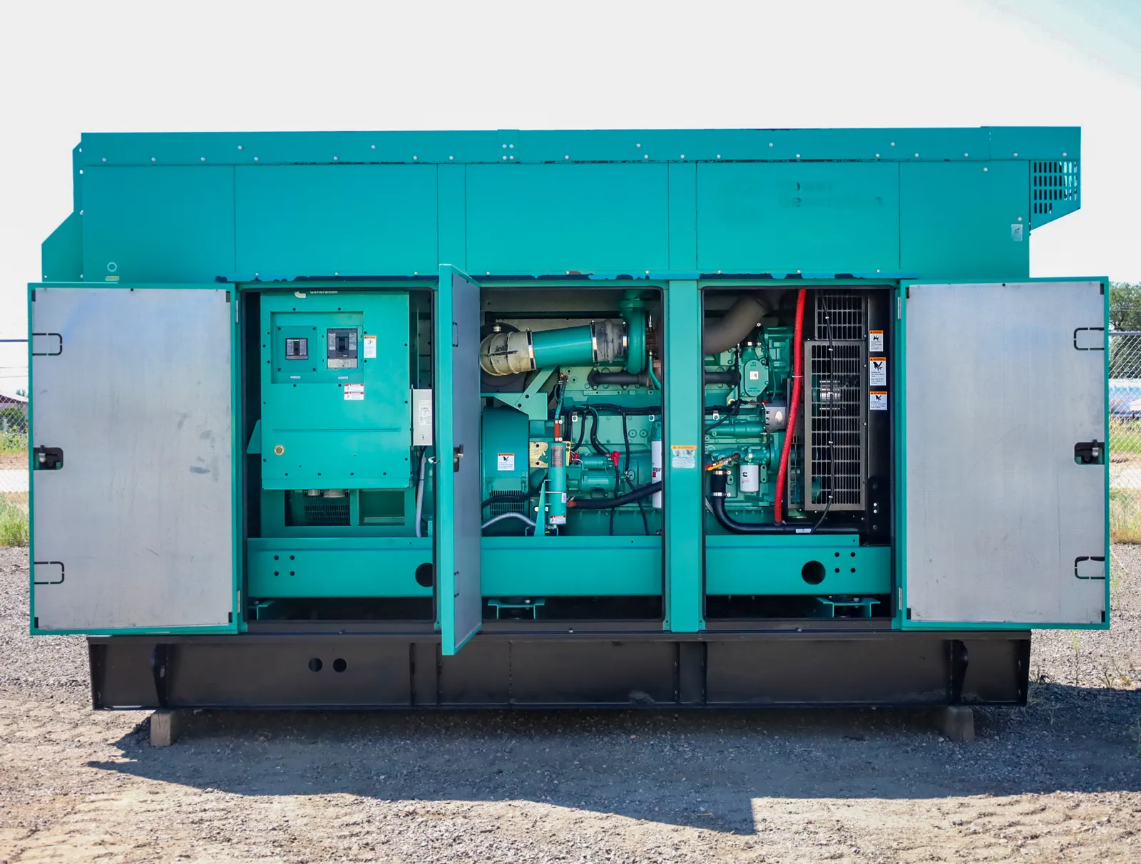 4 350kw cummins industrial generator unit 092126 engine