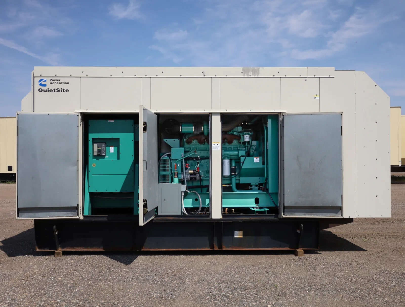 4 350kw cummins industrial generator unit 092653 engine