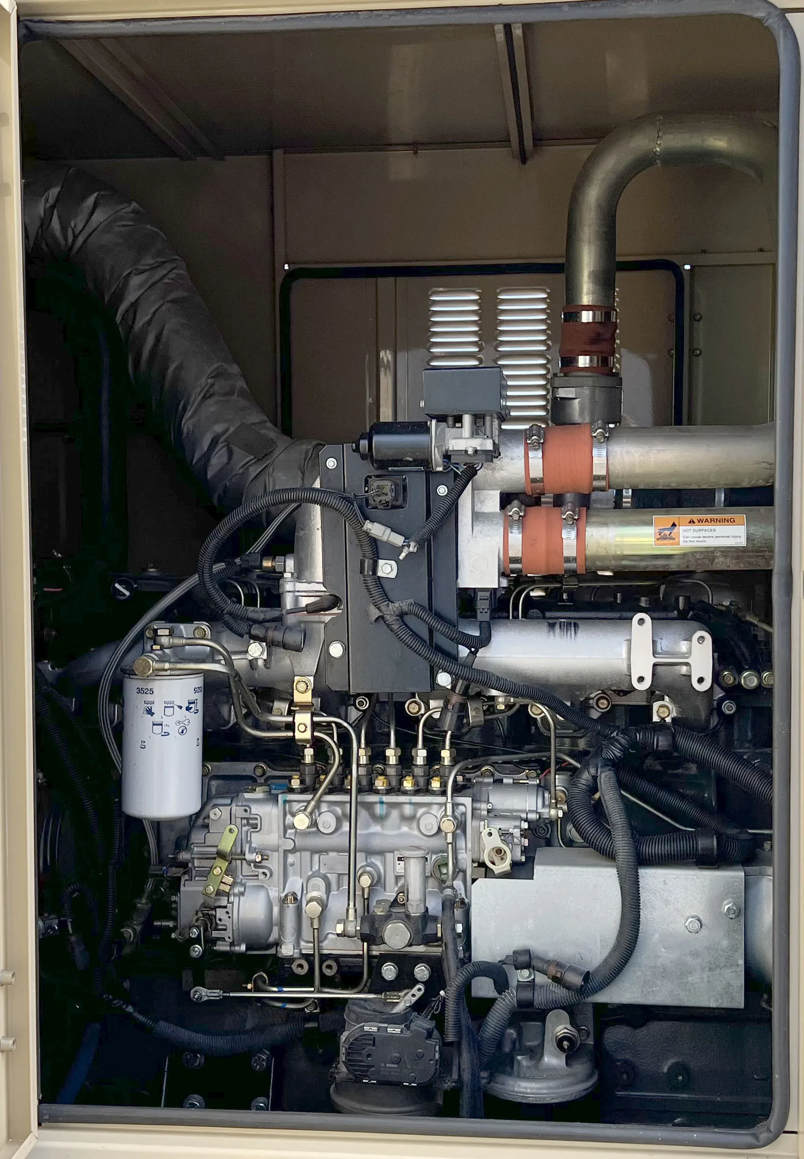 4 375kw generac industrial generator unit 089061 engine
