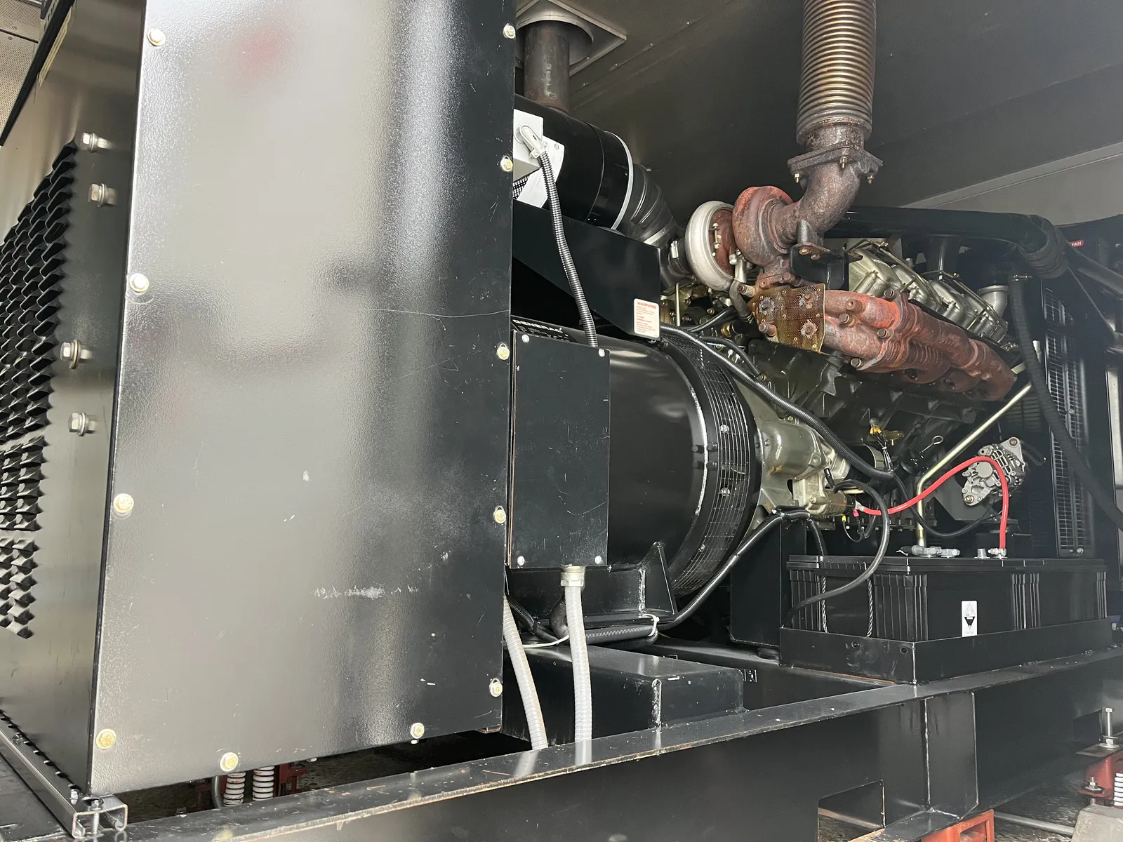 4 400kw generac industrial generator unit 089606 engine