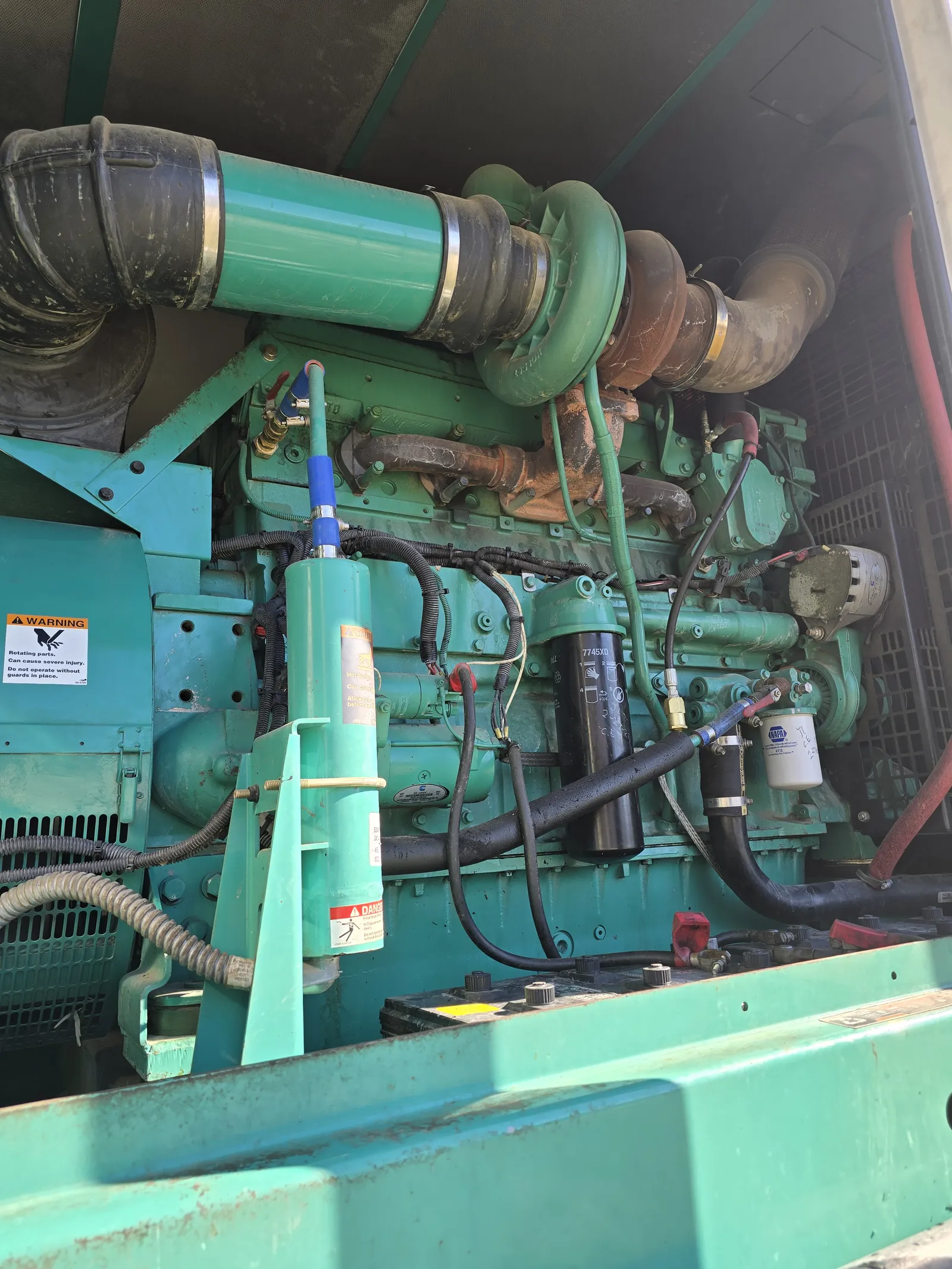 4 500kw cummins industrial generator unit 092160 engine