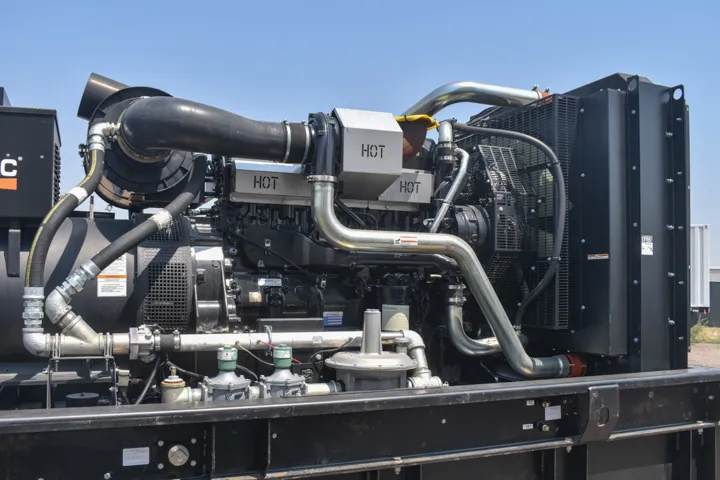 4 500kw generac industrial generator unit 088715 engine