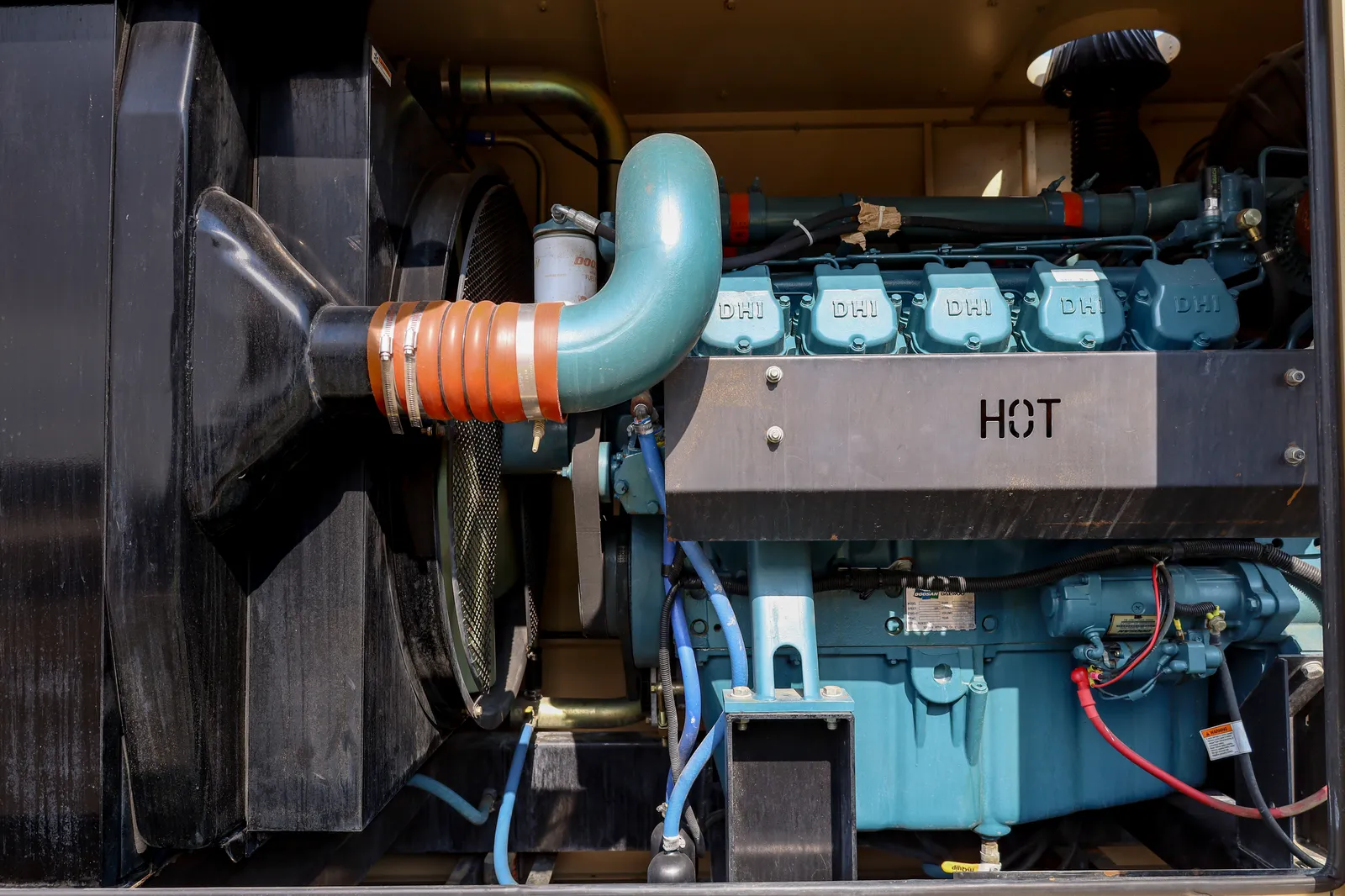 4 500kw generac industrial generator unit 092469 engine