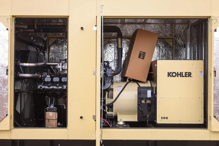 4 500kw kohler industrial generator unit 090303 engine