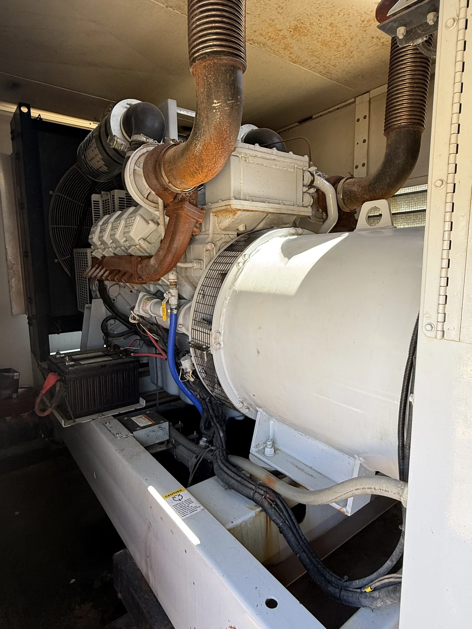 4 500kw spectrum industrial generator unit 092406 engine