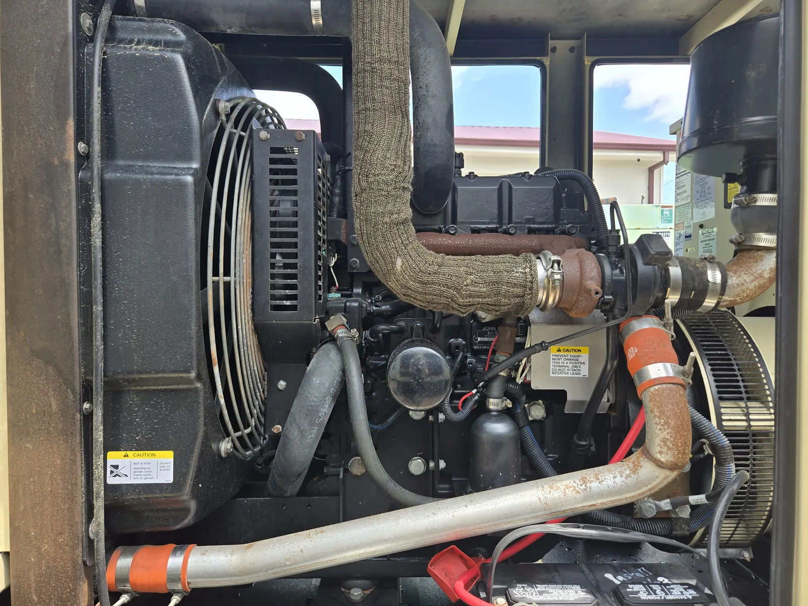 4 50kw kohler industrial generator unit 092265 engine