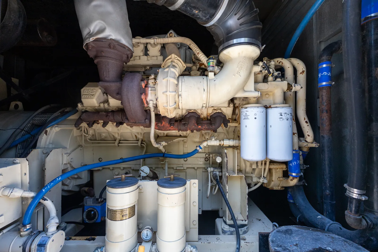4 600kw kohler industrial generator unit 090497 engine