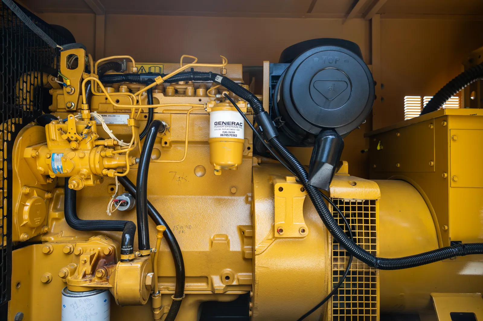 4 60kw olympian industrial generator unit 092304 engine