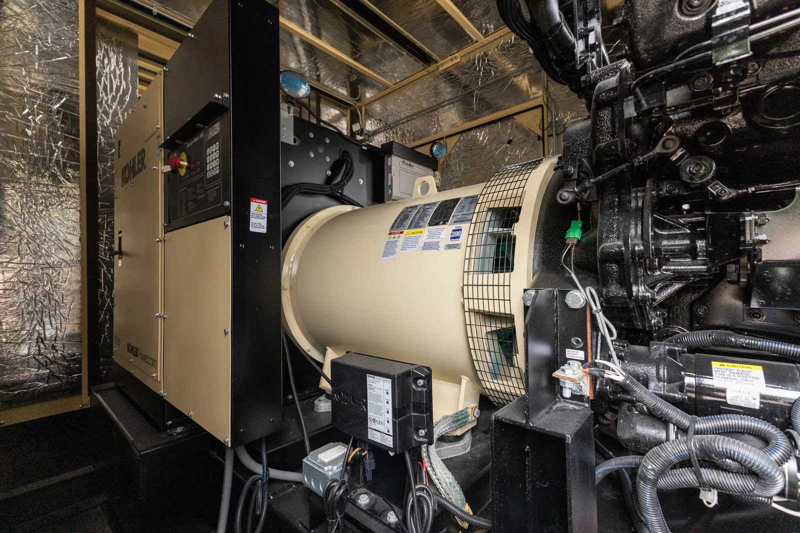 4 750kw kohler industrial generator unit 091032 engine