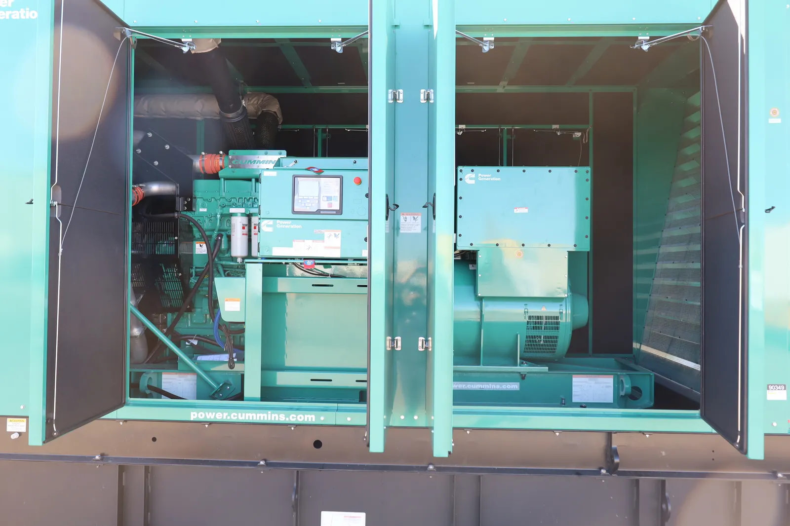 4 800kw cummins industrial generator unit 090351 engine