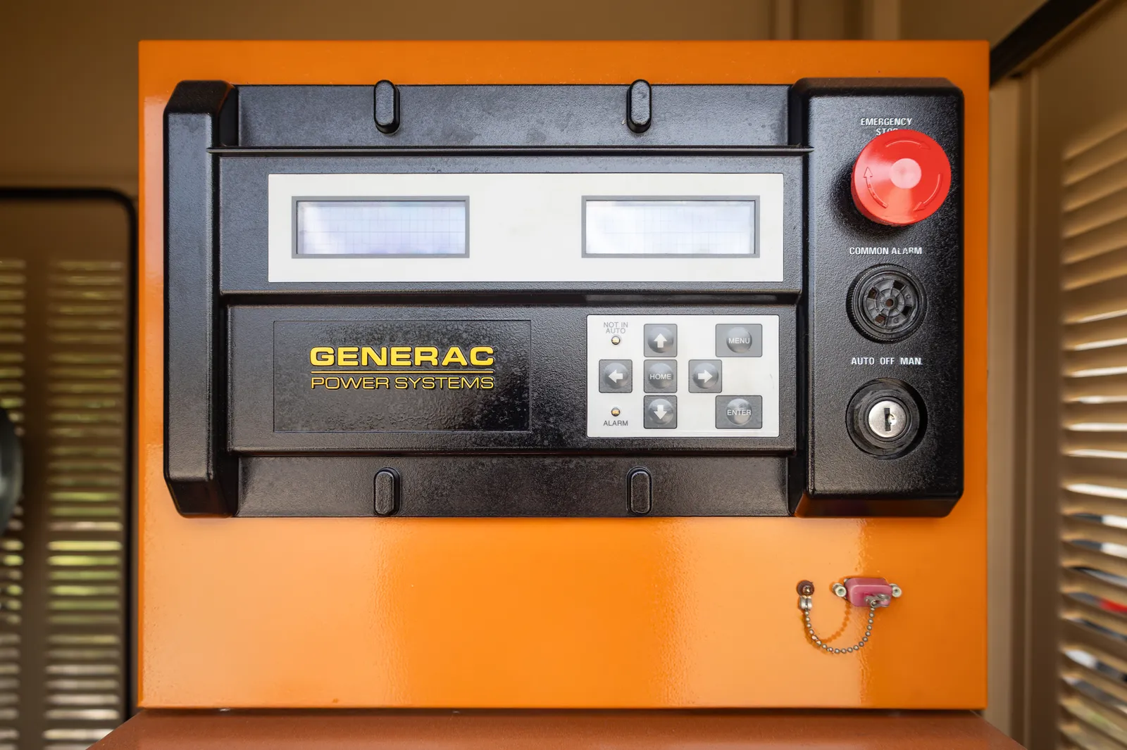 5 130kw generac industrial generator unit 092481 control panel