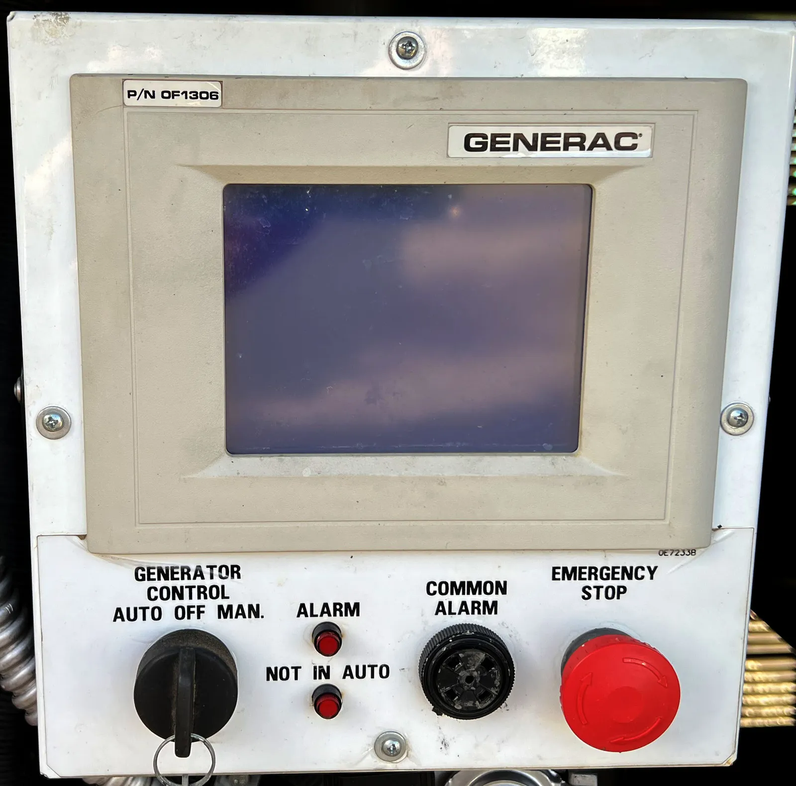 5 375kw generac industrial generator unit 089061 control panel