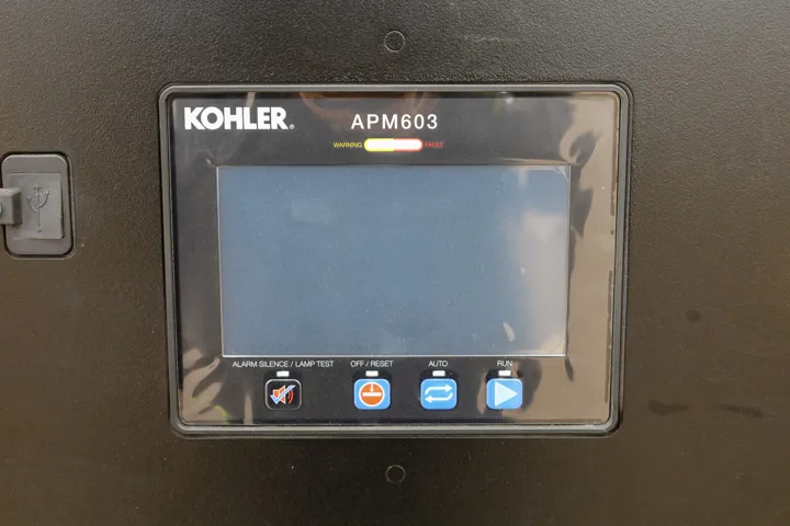5 500kw kohler industrial generator unit 090303 control panel