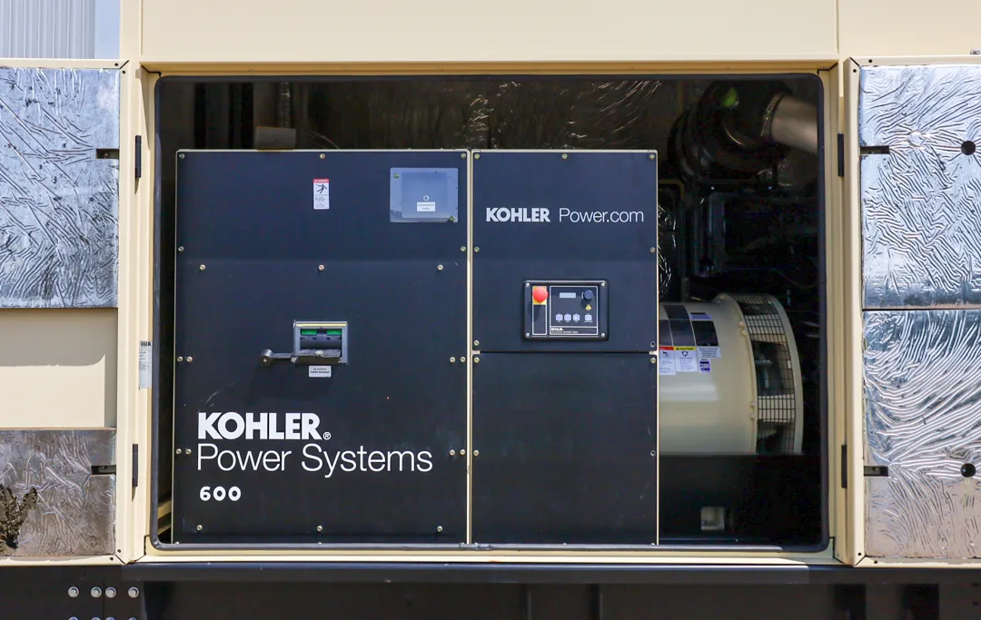 5 600kw kohler industrial generator unit 092298 control panel