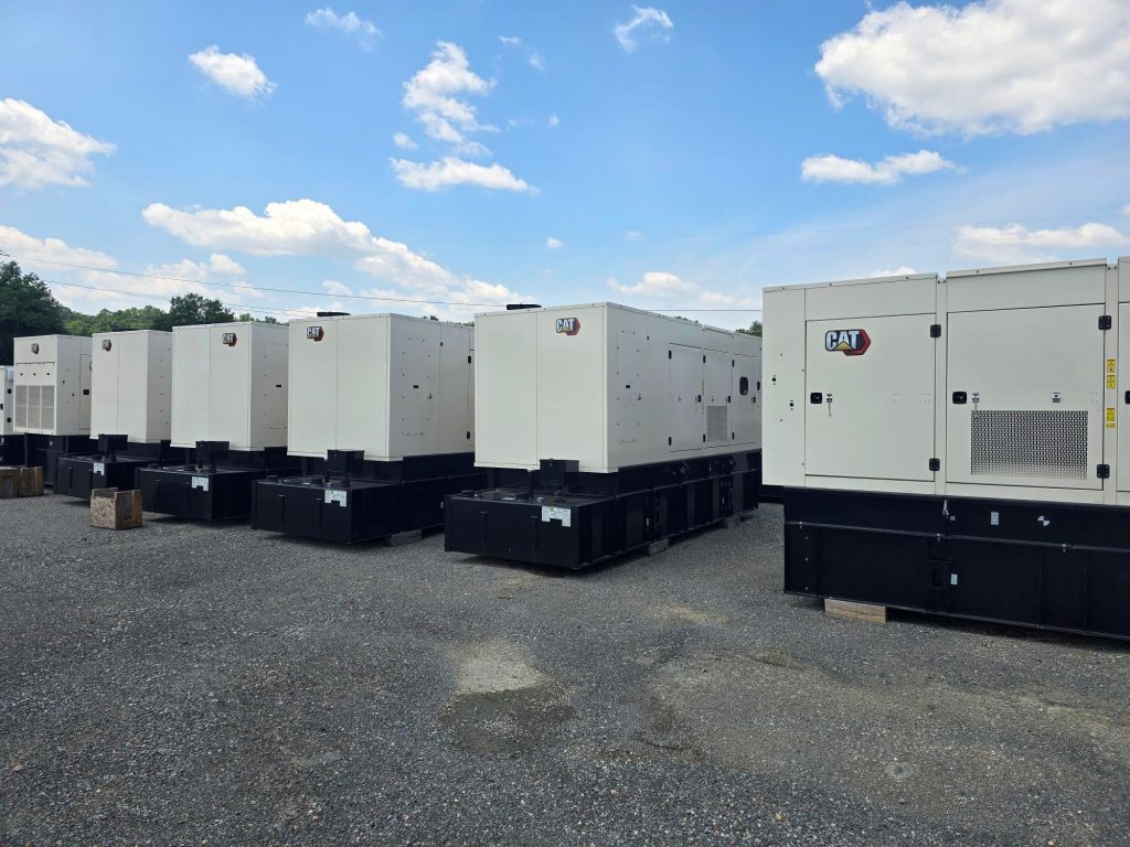 New Arrivals 1 Six New 600kW Cat Diesel Generators for sale