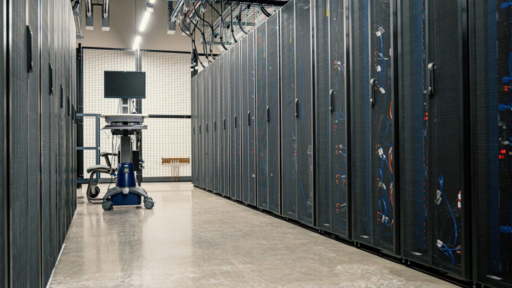 NFPA 110 Compliance Services for Critical Facilities 1 Infrastructure of a modern hyperscale data center aisle edited