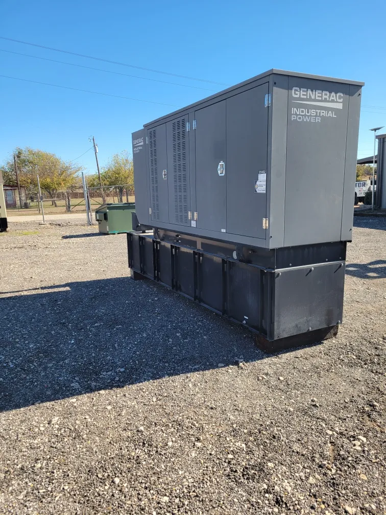 2 100kw generac industrial generator unit 092696 exterior