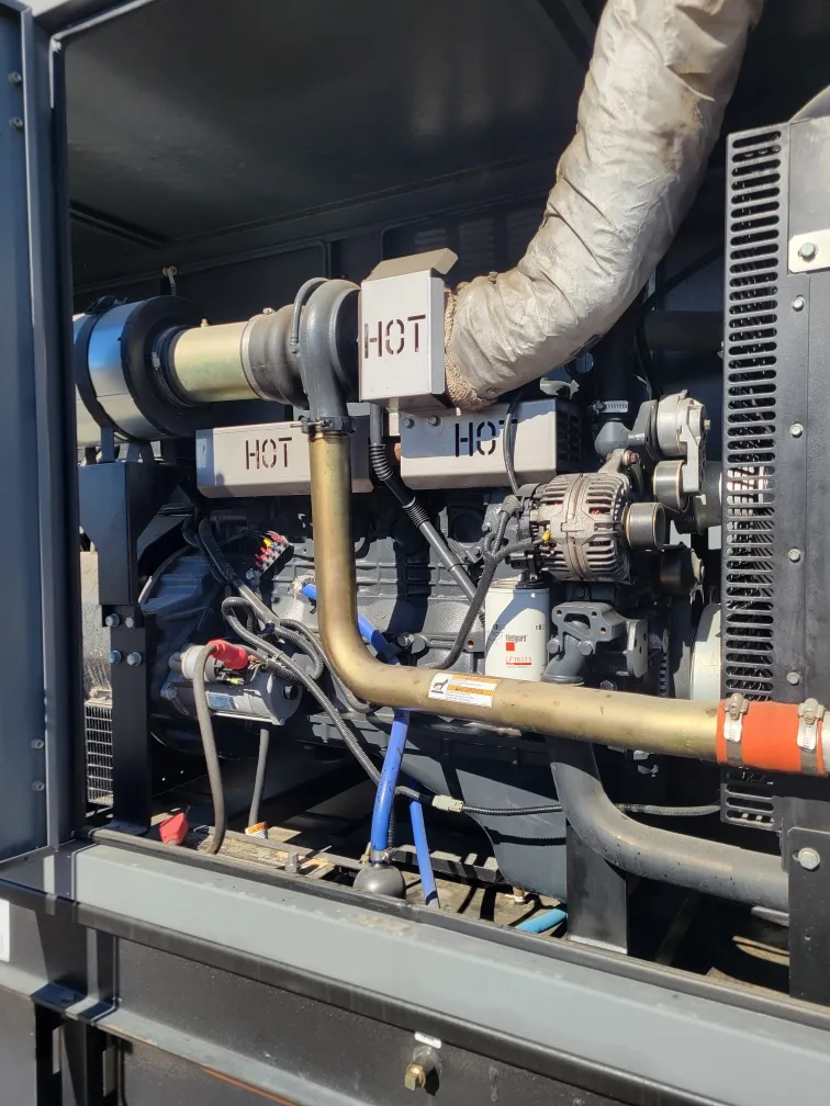3 100kw generac industrial generator unit 092696 engine