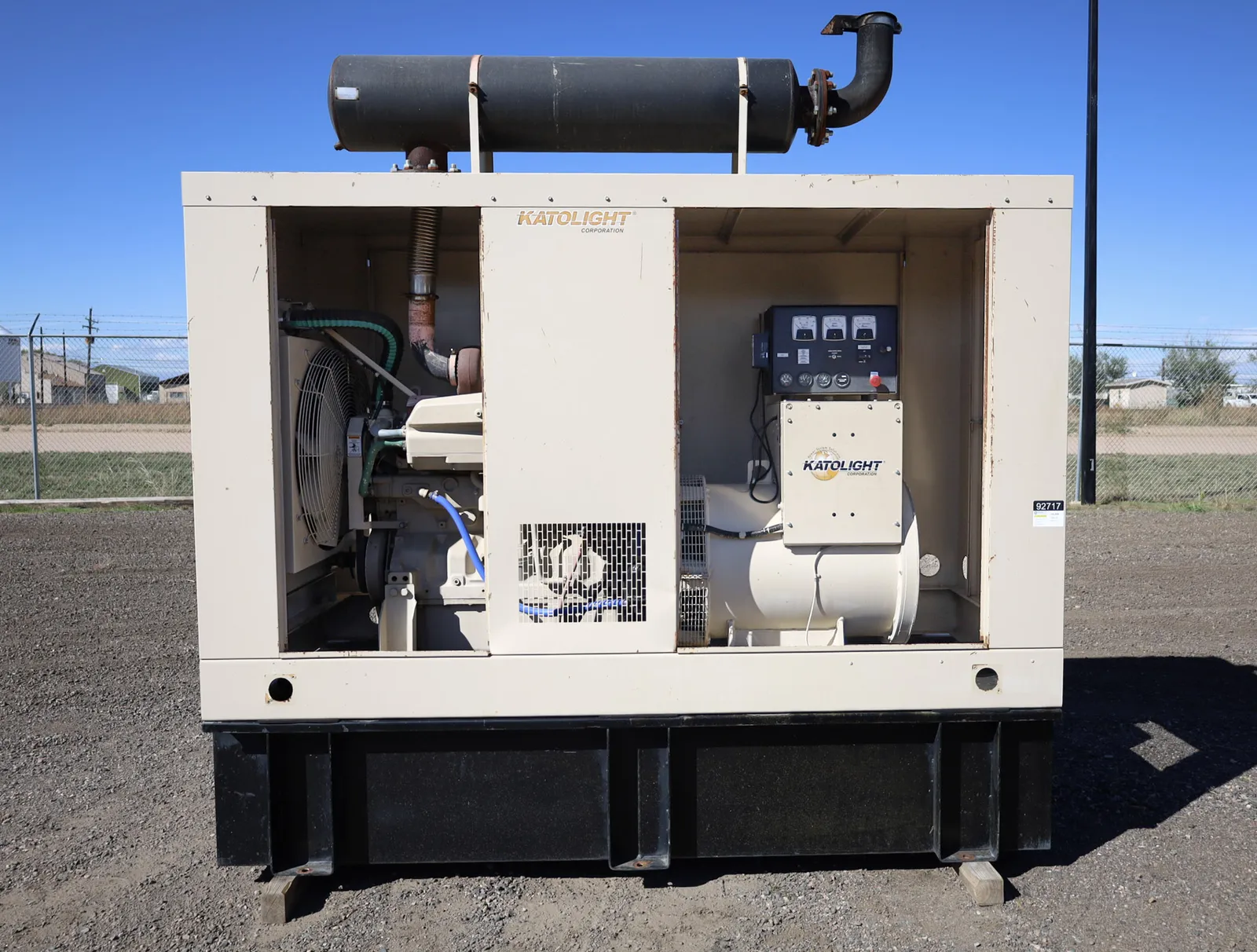 3 180kw katolight industrial generator unit 092717 engine