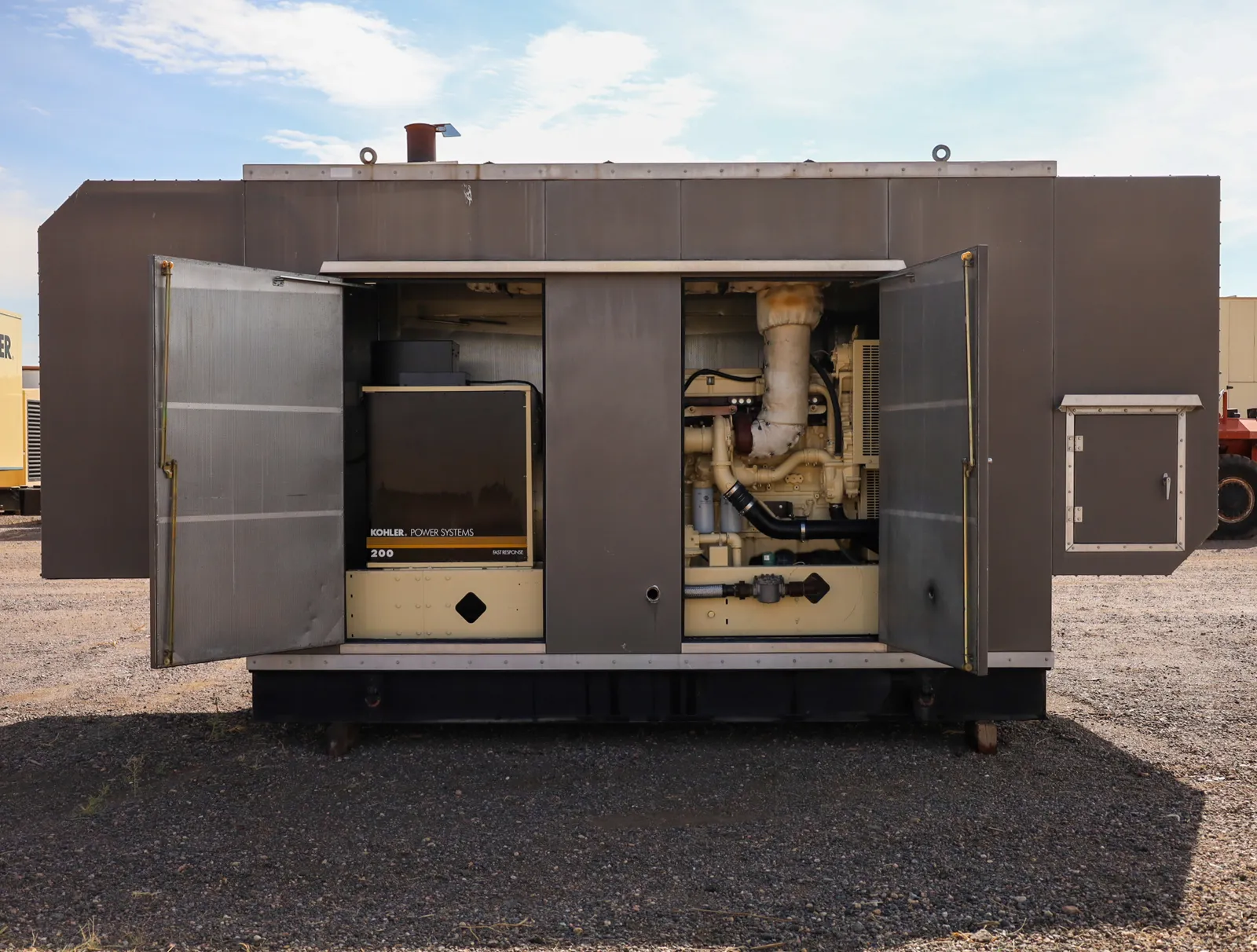 4 200kw kohler industrial generator unit 092730 engine