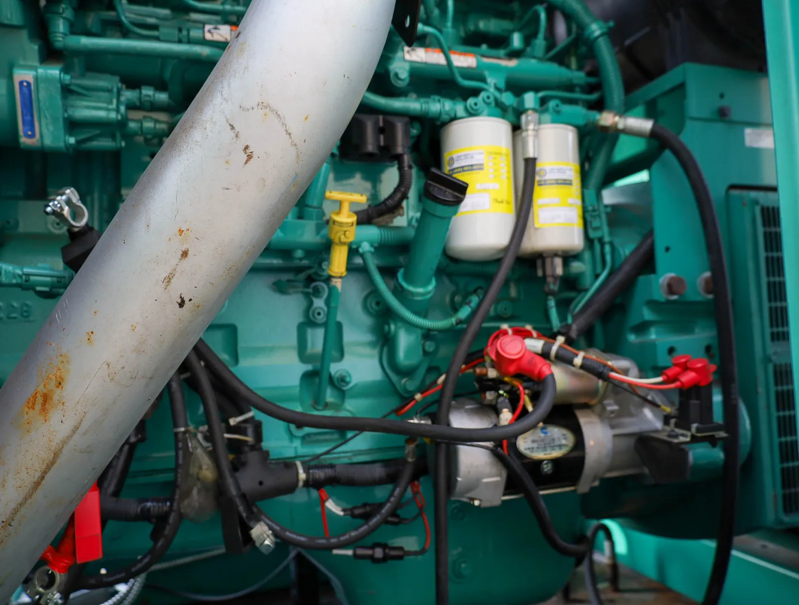 4 250kw cummins industrial generator unit 092761 engine