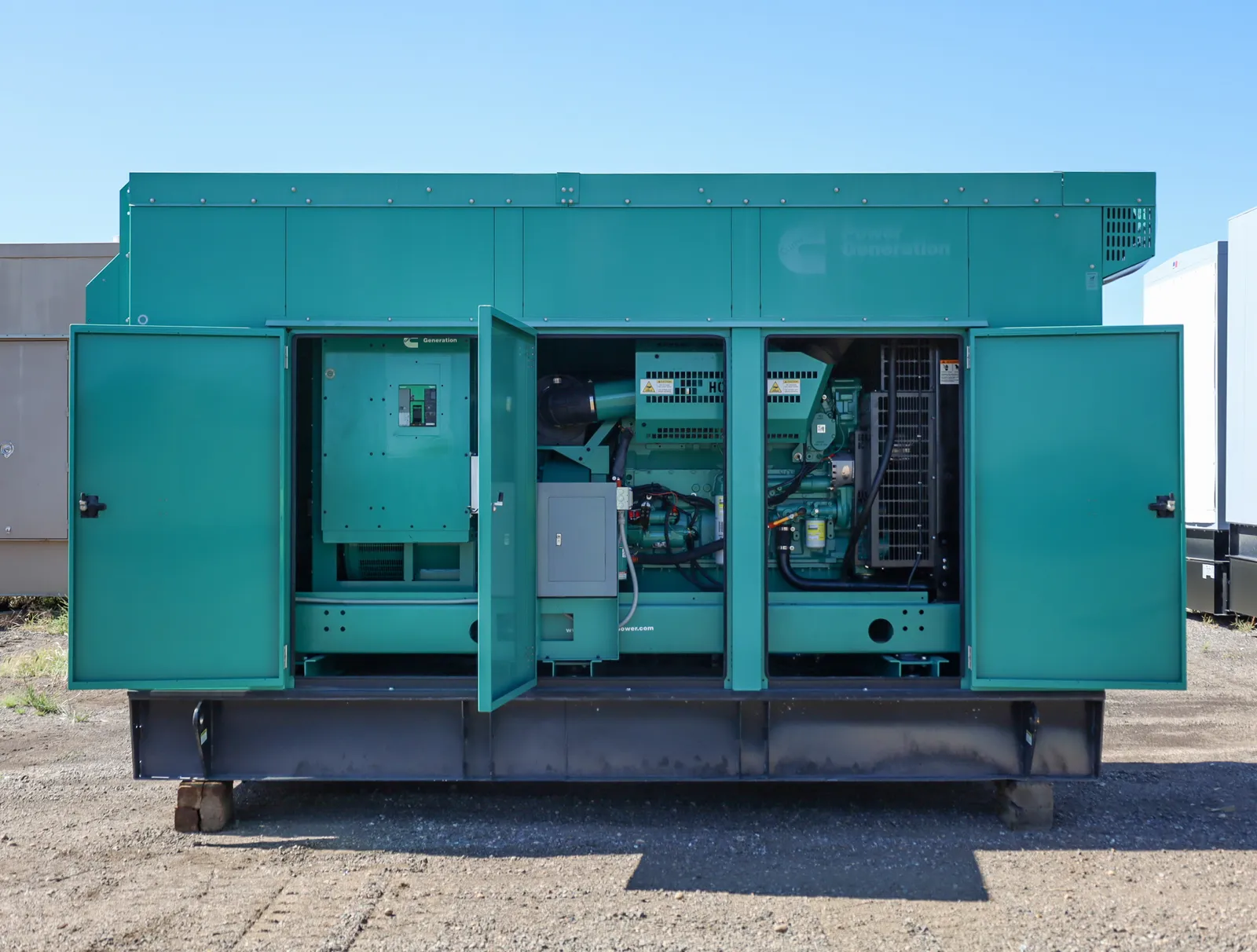 4 400kw cummins industrial generator unit 092688 engine