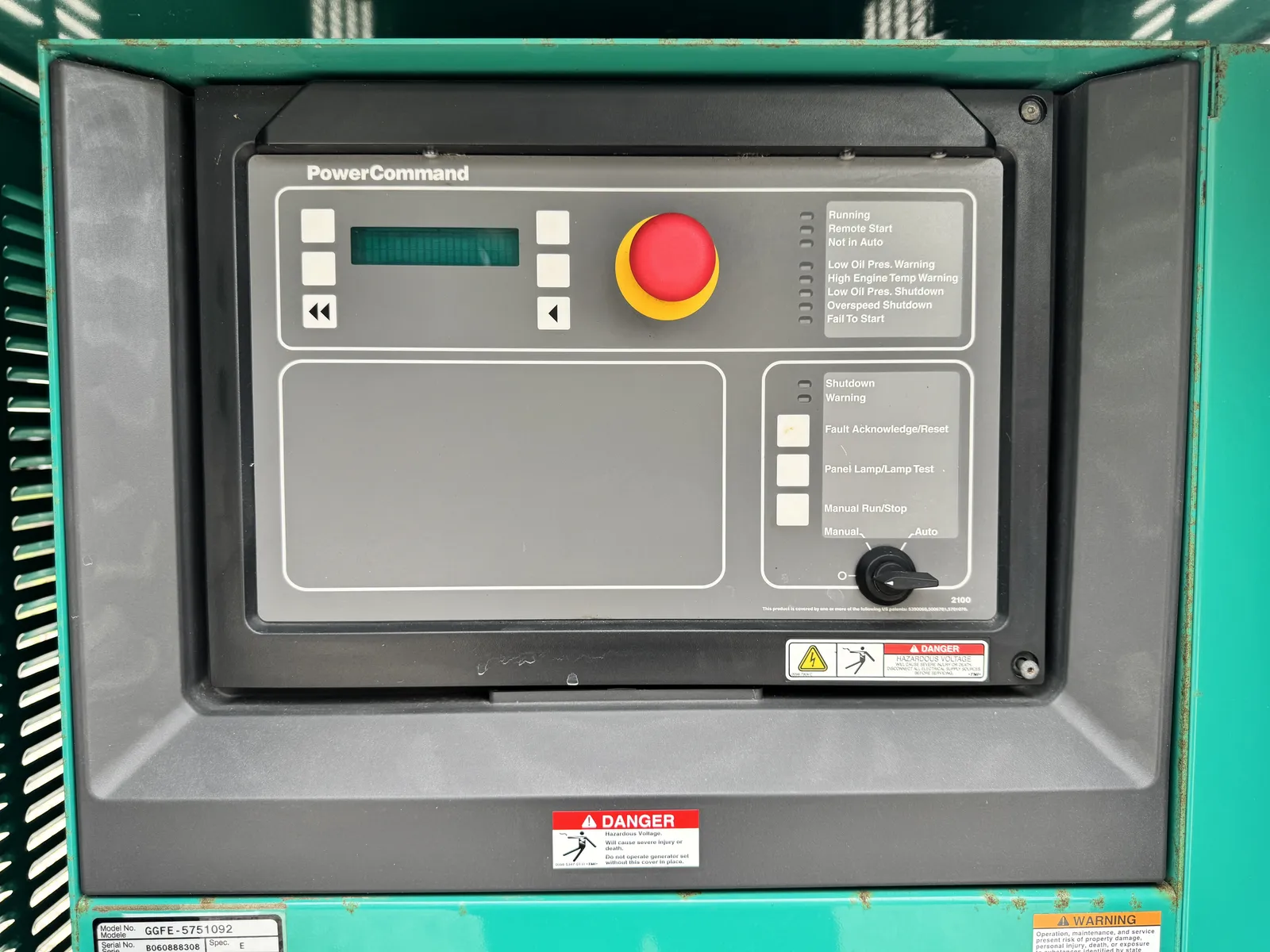 4 47kw cummins industrial generator unit 092817 engine