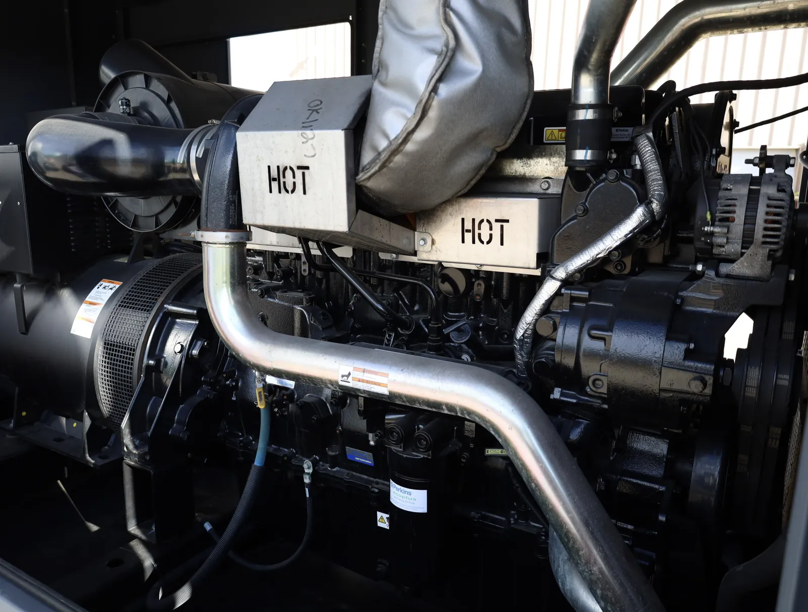 4 500kw generac industrial generator unit 092848 engine