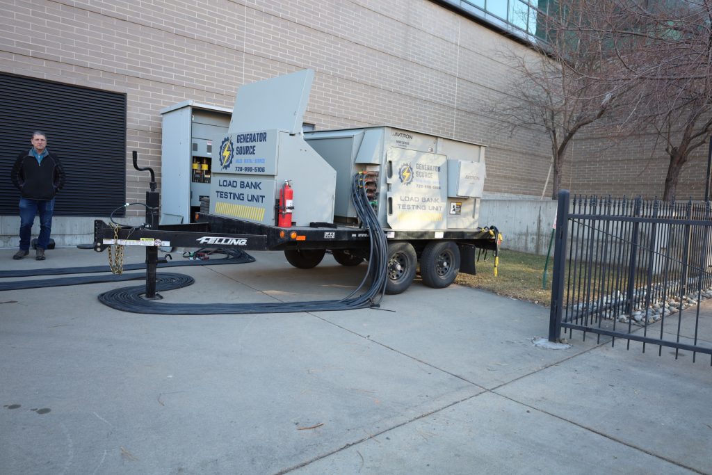 Generator Source Load Bank Unit Load Bank Testing for Industrial & Commercial Generators 