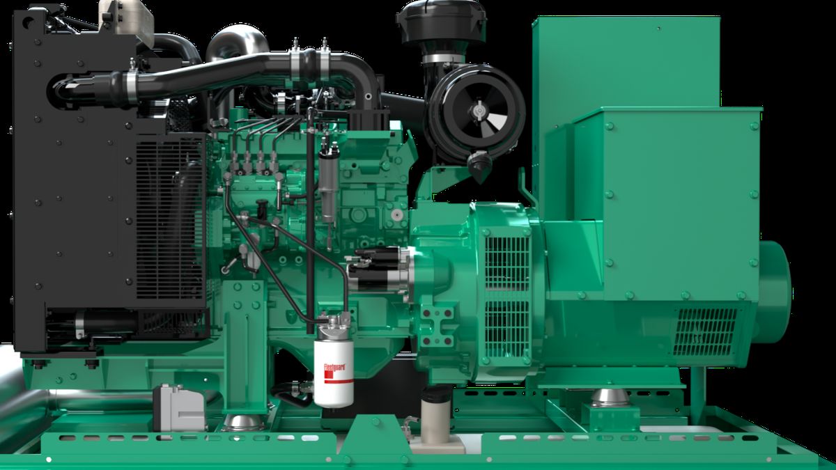 cummins industrial generator