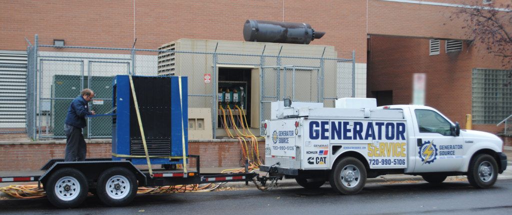 Service Truck on Street with Load Bank Test 1 The Industrial Generator Installation Roadmap