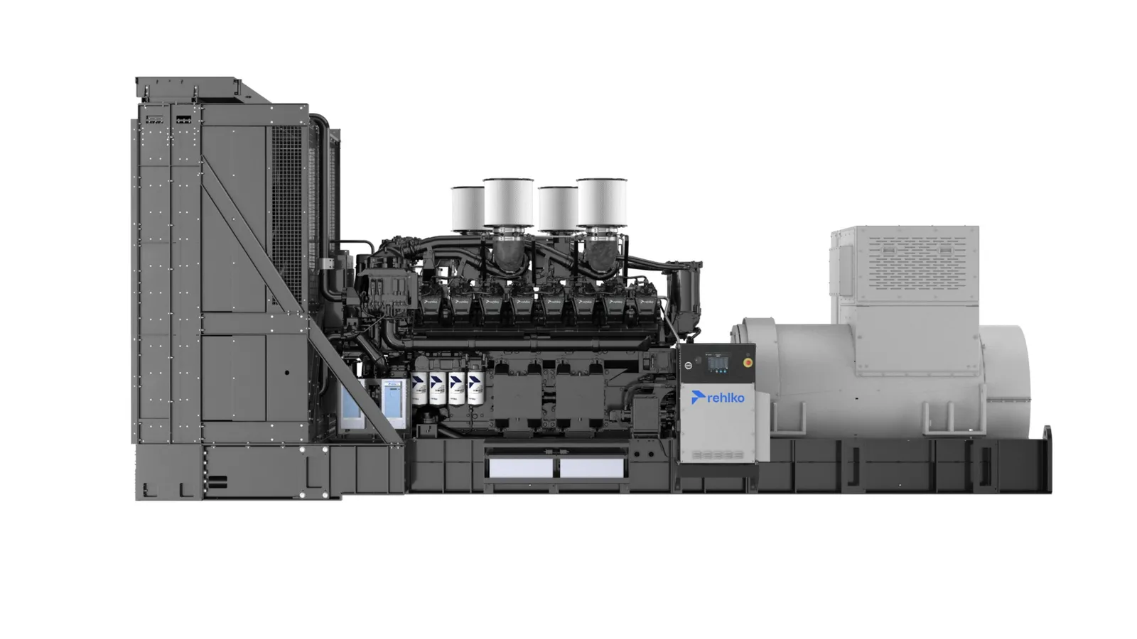 r 3000kw rehlko industrial generator unit 092725 image