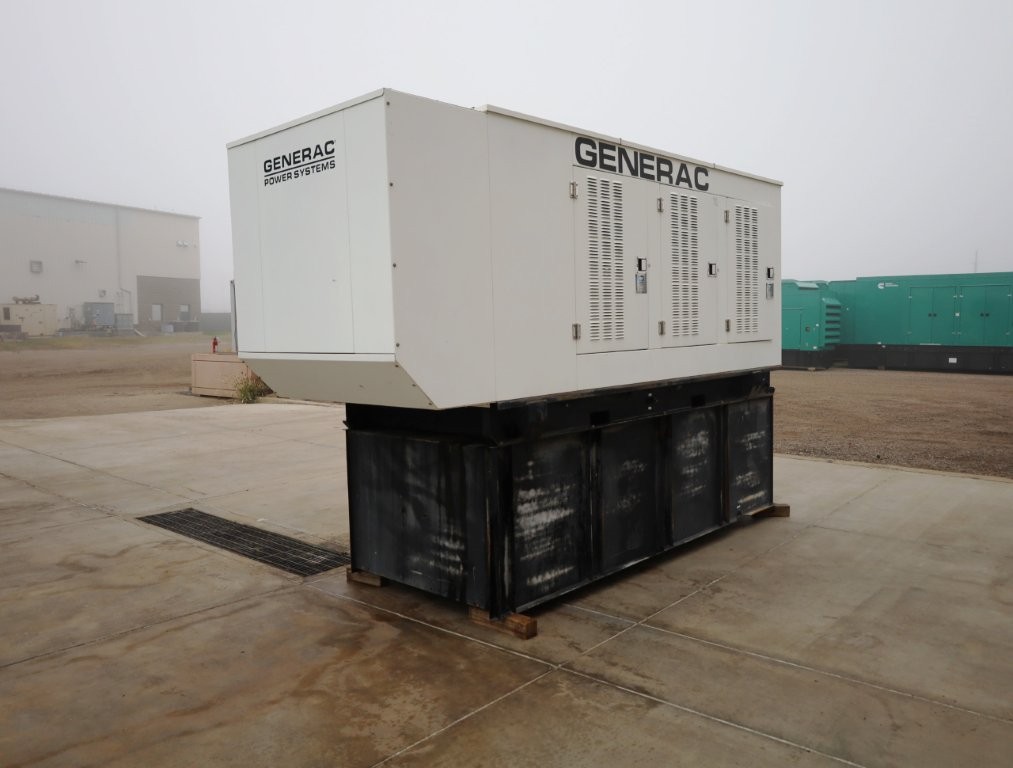 1 300kw generac industrial generator unit 092876 exterior