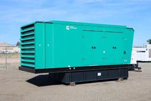 1 800kw cummins industrial generator unit 091501 exterior