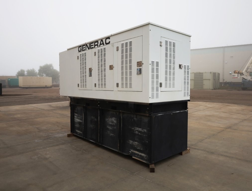 2 300kw generac industrial generator unit 092876 exterior