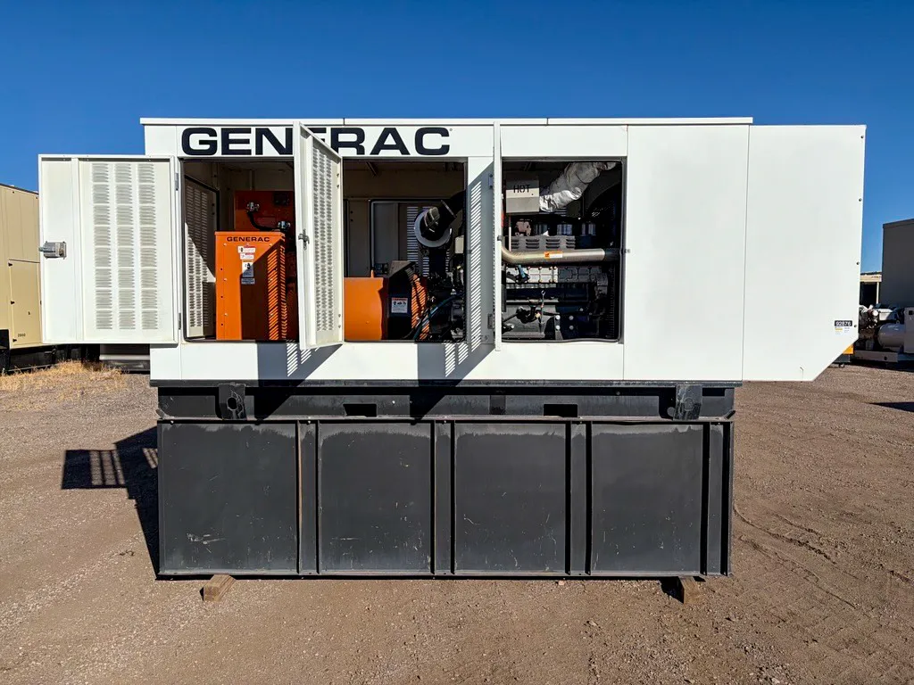 3 300kw generac industrial generator unit 092876 engine