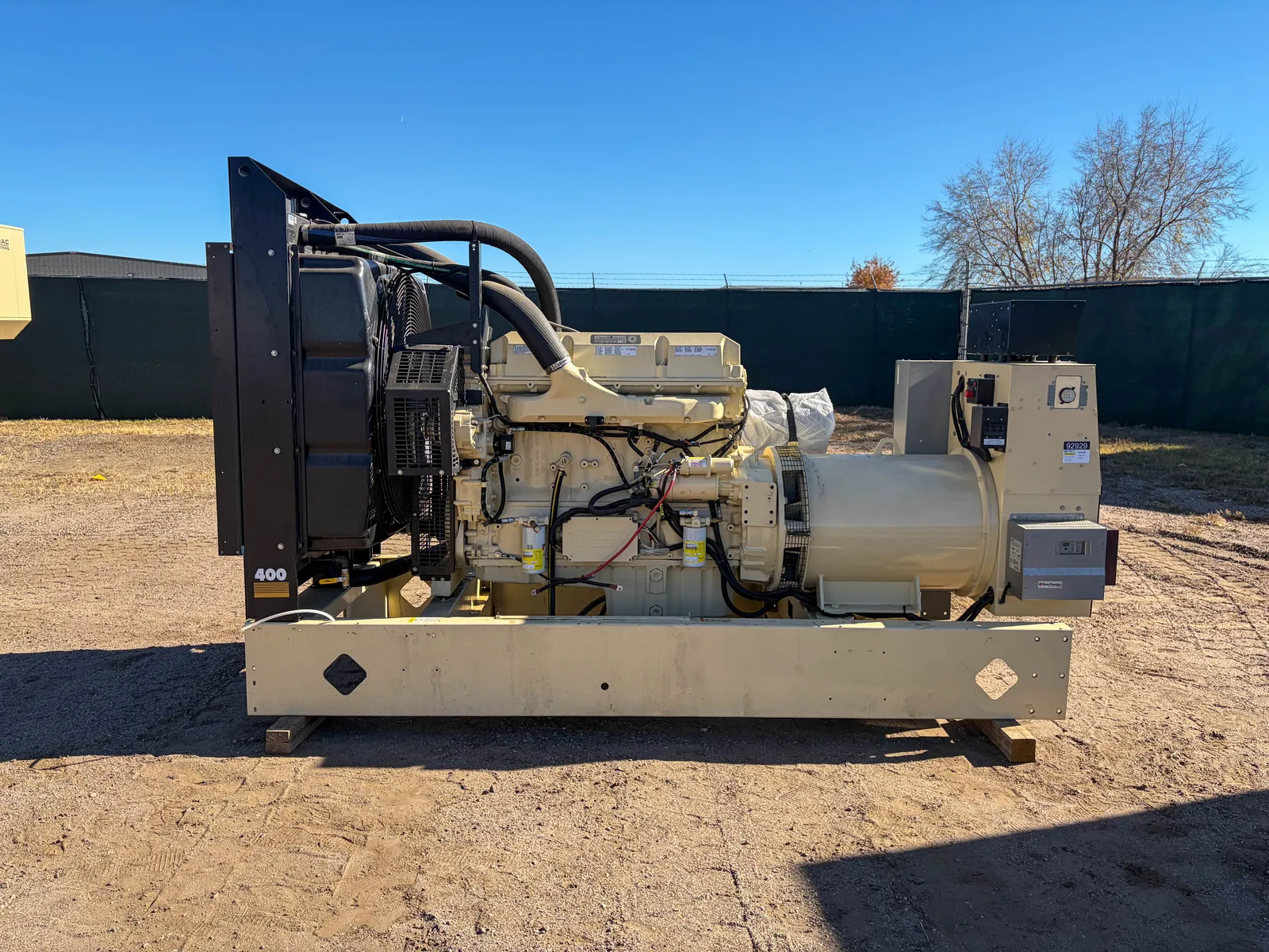 3 400kw kohler industrial generator unit 092929 engine
